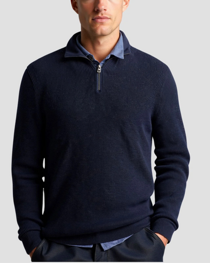 Grinenko & Co Men's Half Zip Sweater