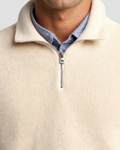 Grinenko & Co Men's Half Zip Sweater